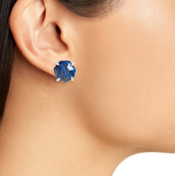Kendra Scott Ryan Studs, Blue Lapis - Picture 5 of 12